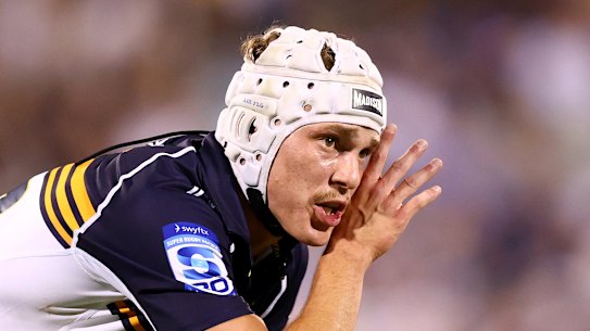 Dan McKellar has urged caution with in-form Brumbies playmaker Declan Meredith