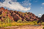 Beehive formations at the Bungle Bungles in Western Australia.