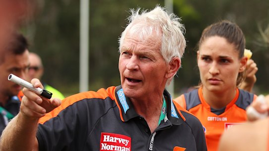 Giants coach Alan McConnell said shielding AFLW players from the coronavirus was more "complex" because of their part-time status.