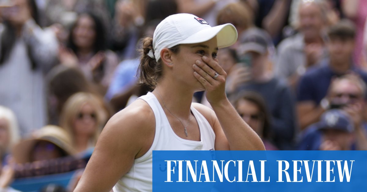 Wimbledon 2021: Ash Barty beats Angelique Kerber to reach ...