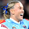 ‘I see space and I run for it’: The Sky Blues ‘gazelle’ and her 80-metre try