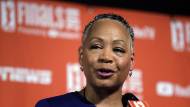 Lisa Borders resigned from Time's Up after a sexual assault allegation was made against her son.