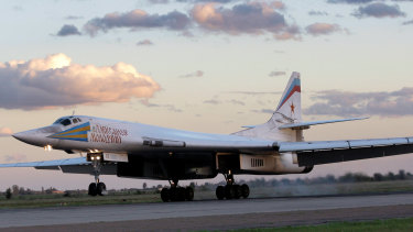 Russia's strategic bomber Tu-160 has been sent to Venezuela.