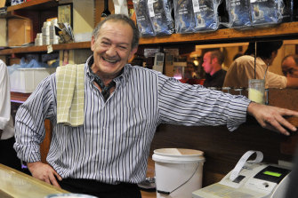 Sisto Malaspina in Pellegrini's in 2010.