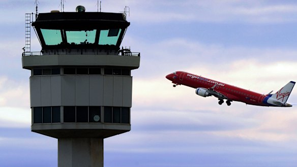 Passenger numbers between Melbourne and Sydney have fallen.