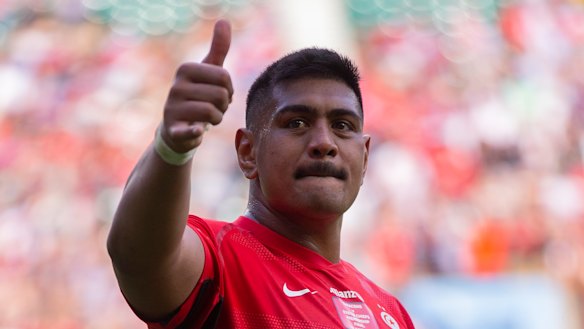 Will Skelton in action for Saracens. 