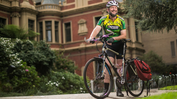 Ben Kreunen has started riding his bike to work most of the way amid the coronavirus outbreak.