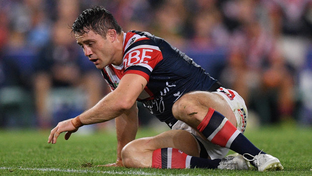 Cronk sustaining his heavy injury in the preliminary final victory over South Sydney.