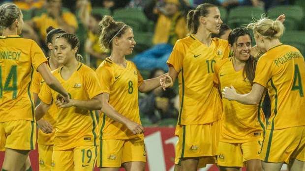 Flights booked: The Matildas will feature at the 2019 World Cup in France.