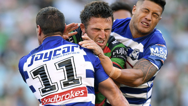 Suspended: Sam Burgess will miss two games.