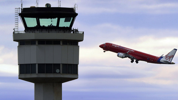 Passenger numbers between Melbourne and Sydney have fallen.