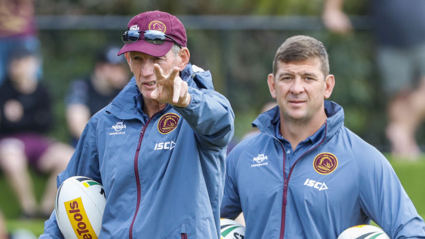 Waiting period: Wayne Bennett insists he won't be linking up with Souths until 2020.