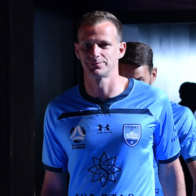 Sydney FC skipper Alex Wilkinson is hopeful the only way is up for the A-League.