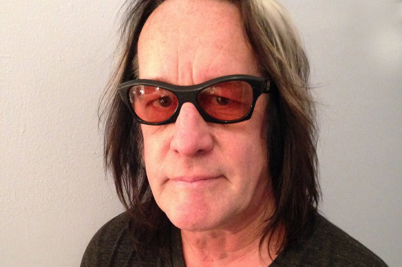 Todd Rundgren hasn’t decided how many laser beams he should bring with him this month.