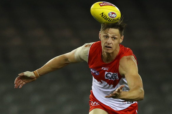 Callum Sinclair will miss Saturday's clash with the West Coast Eagles on the Gold Coast.
