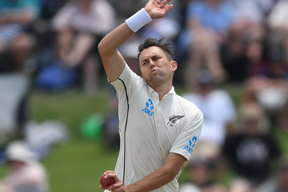 Trent Boult has a side strain and will face a fitness assessment ahead of the first Test against Australia in Perth next week.