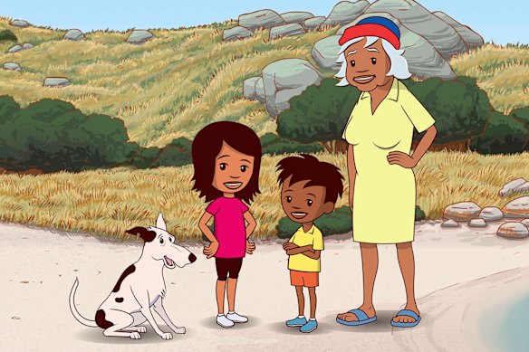 Miranda Tapsell voices Little J and Deborah Mailman voices Big Cuz in this acclaimed Australian kids’ show.