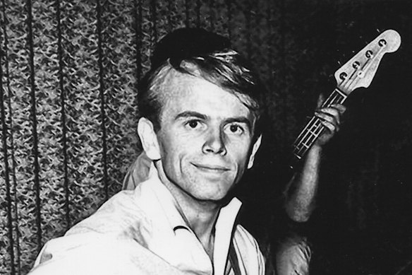 A fresh-faced Al Jardine in the 1960s.
