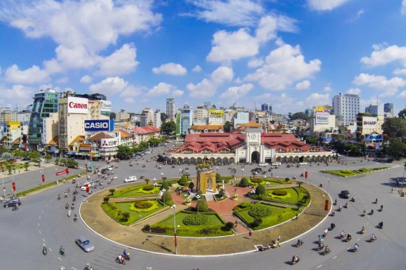 Ho Chi Minh City. If you’re travelling domestically within Vietnam, you’ll need a visa.