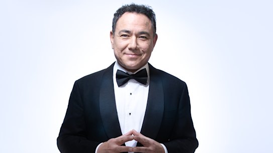 Sam Pang hosts the Logies.