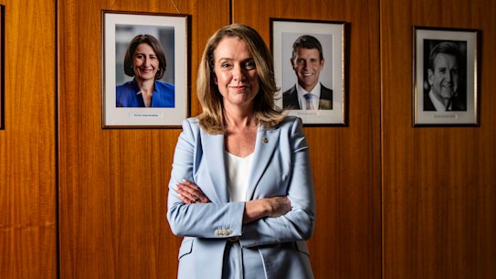 New NSW Liberal Party Leader Kellie Sloane.