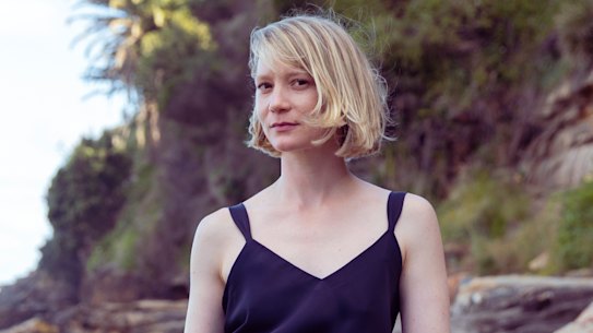 Wasikowska learnt to scuba dive while working on her new film, Blueback. Styling: Nadene Duncan. Hair and makeup: Allison Boyle.