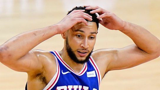The scrutiny on Australia’s Ben Simmons has been intense.
