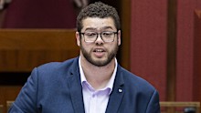 Senator Jordon Steele-John in the Senate.