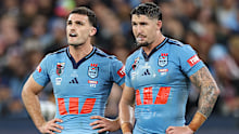 Dylan Lucas looks on during State of Origin game two.