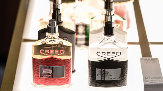 Luxury fragrance brand Creed.
