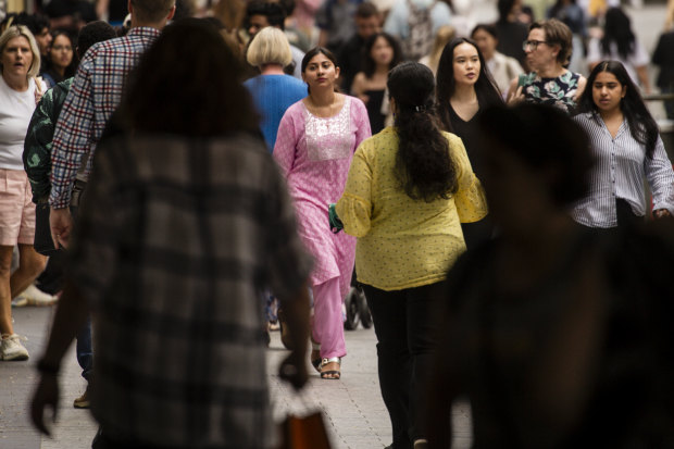 Brisbane City Council data shows about 1 million pedestrian movements through Queen Street Mall each week. 