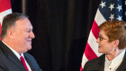 Pompeo and Payne: the US Secretary of State and Australia's Foreign Minister at the 2019 AUSMIN talks in Syndey.