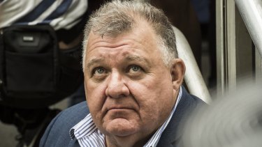 United Australia Party leader Craig Kelly had been invited to the “Freedom Ball”.