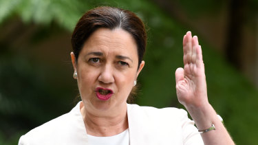 Queensland Premier Annastacia Palaszczuk