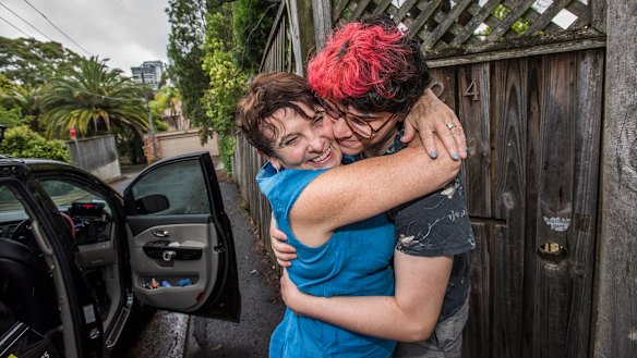 Rita Savanah finished hotel quarantine on Christmas Day and was reunited with her 21-year-old son Séan.