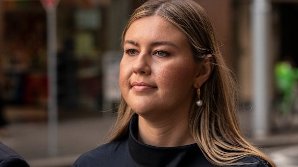 Former federal political staffer Brittany Higgins remains a vocal advocate for reform on sexual harassment policy within the workplace.