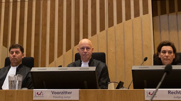 Presiding judge Hendrik Steenhuis.