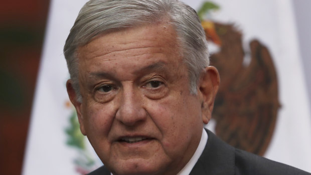 Mexican President Andres Manuel Lopez Obrador.