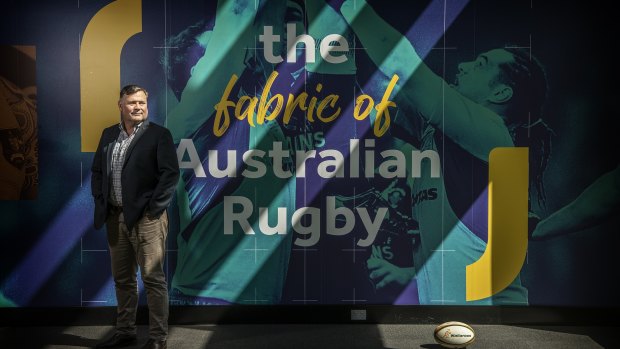 New Rugby Australia high performance head Peter Horne.