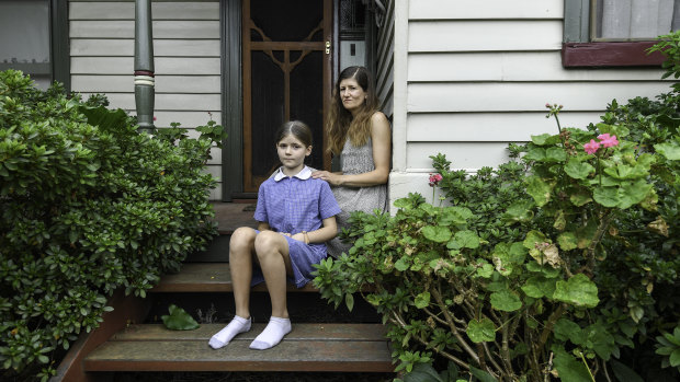 Pen Bennett and her daughter.