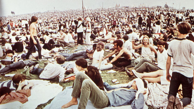 Wish you were here: The original Woodstock.