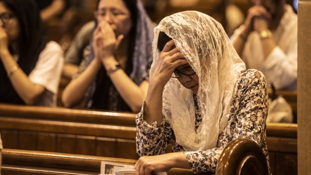 St Mary’s Cathedral mass dedicated  to Cardinal George Pell.