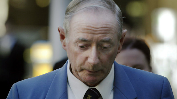 Gerard McNamara outside court after a hearing in 2005. 