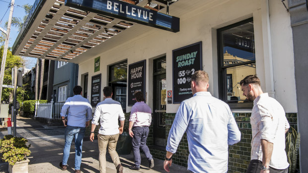 The Bellevue Hotel in Paddington has proposed renovations to facilitate smoking in its gaming area.