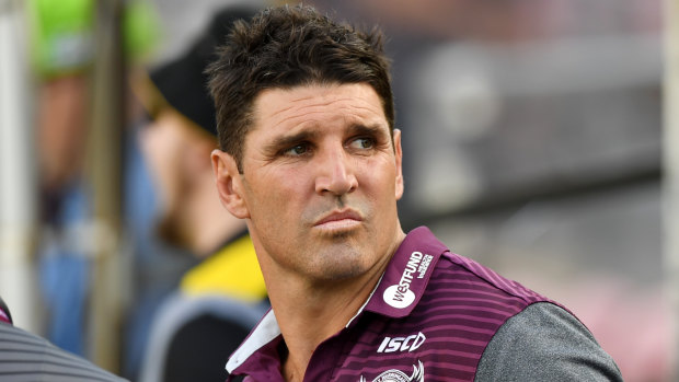 Exit: Trent Barrett appears to be on the way out of Brookvale.