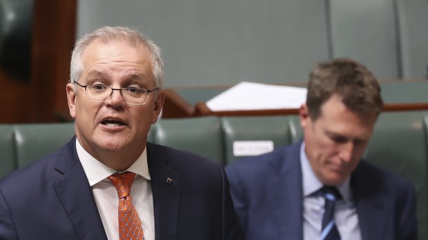 Prime Minister Scott Morrison has set the table for a fight with Labor on industrial relations.