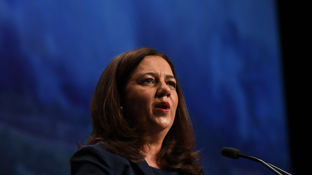 Queensland Premier Annastacia Palaszczuk would like there to be fewer pokies in the state.