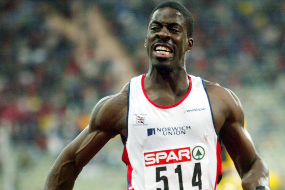 British sprinter Dwain Chambers was banned for two years after testing positive for an anabolic steroid. 
