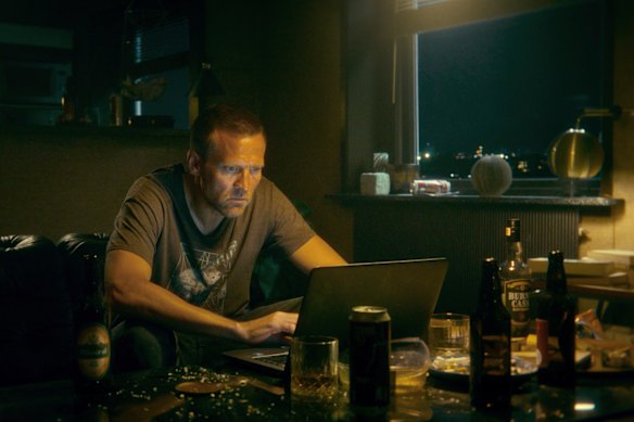 Tobias Santelmann as Harry Hole in Jo Nesbo’s Detective Hole. 