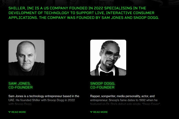 Sam Jones also founded a business with Snoop Dogg.